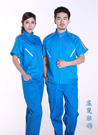 長(zhǎng)沙夏裝工作服 工作服訂制 物業(yè)工程服訂做 施工隊(duì)工裝訂做廠家